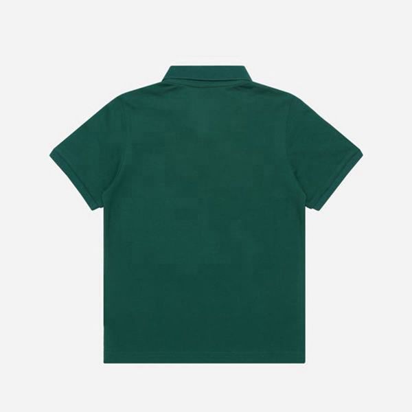 Fila World Pique S/S Men's Polo Shirts - Green,NZ 693-43017